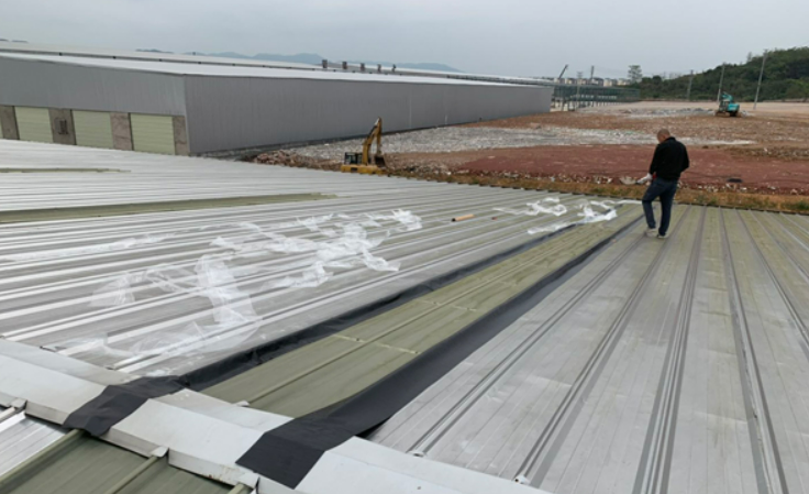 滨江厂房屋面防水维修案例