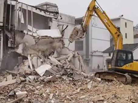 滨江旧房改造拆除